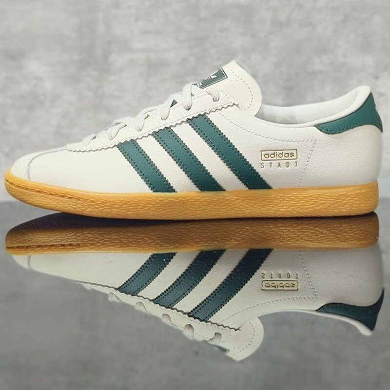 阿迪达斯三叶草德训鞋男女款复古轻便耐磨低帮运动休闲鞋JR8311