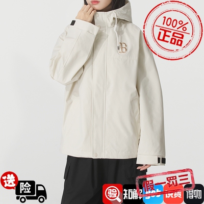 MLB男装女装2025秋季新款运动服休闲连帽宽松防风衣夹克3AWJB0154