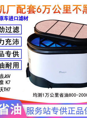 适配原厂一汽解放j6v空气滤芯江淮k7豪沃TH7蜂窝空滤1109010-1769