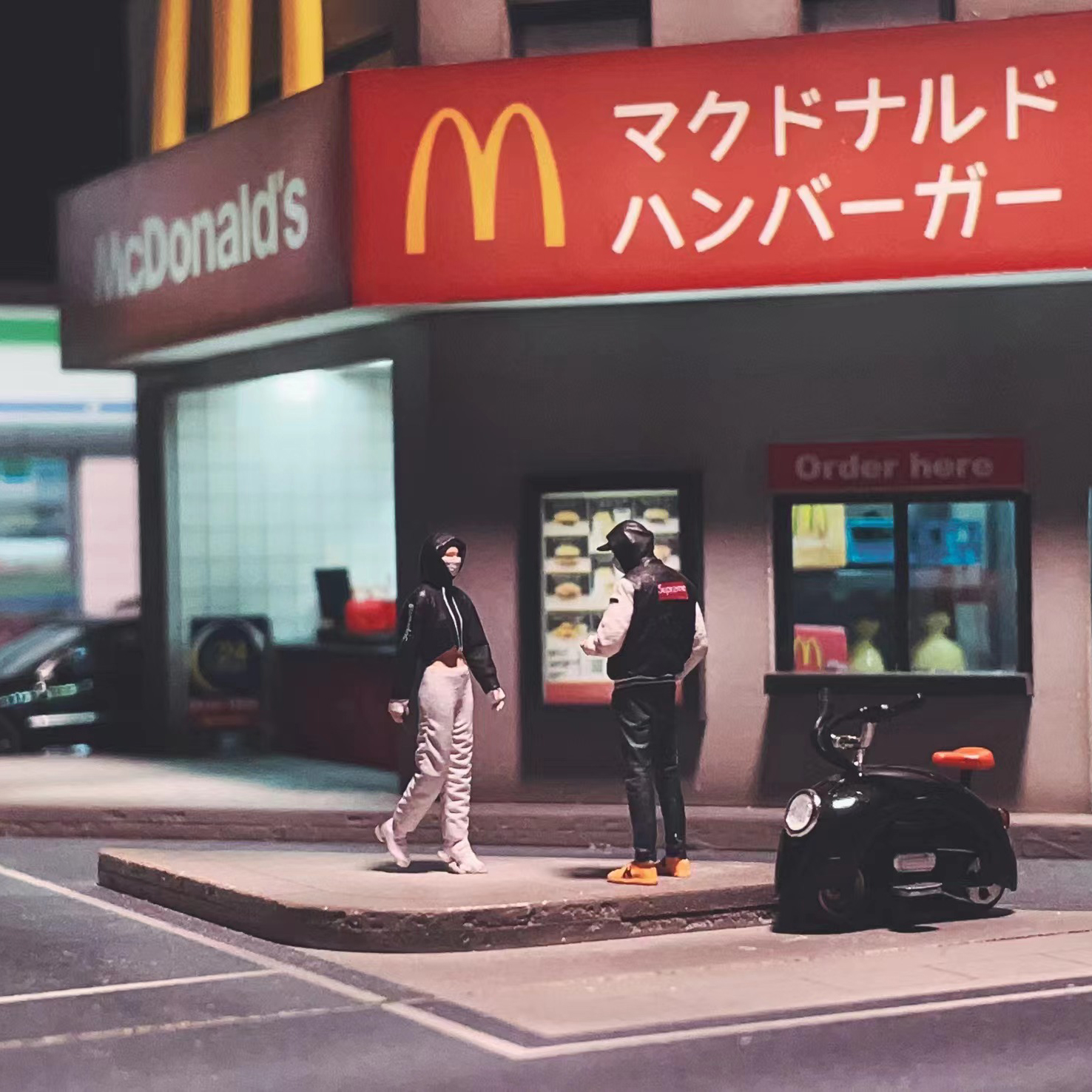 Enheng帶口罩潮男潮女