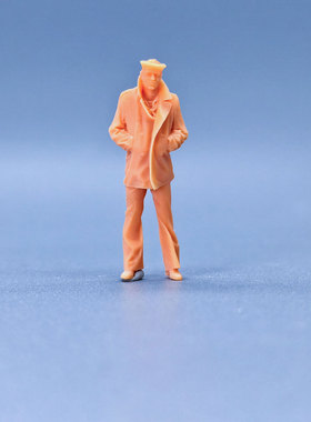 SuperGe1/64白模人偶风中凌乱的独孤者素模直接上色S927