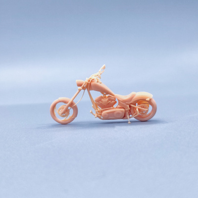 【嗯哼模型】1:64人偶1:43微缩摩托车 大狗 K9 Chopper V813