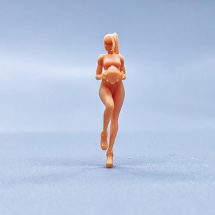 SuperGe1/64白模人偶银河战士萨姆斯阿兰女生素模直接上色S641