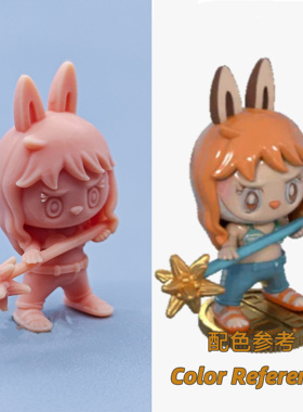 【嗯哼模型】现货1:64人偶1:43微缩白模 拉娜娜 D210