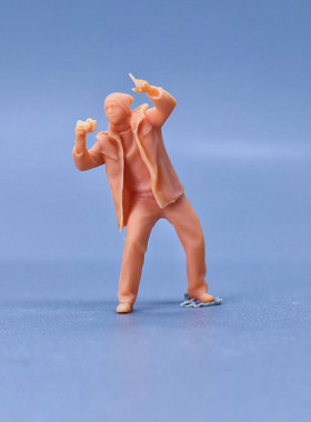 SuperGe1/64白模看镜头123茄子男摄影师素模直接上色T315