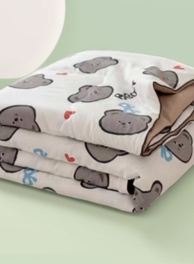 宝宝空调被婴儿a类纯棉柔软型  幼儿园小被子宝宝空调被