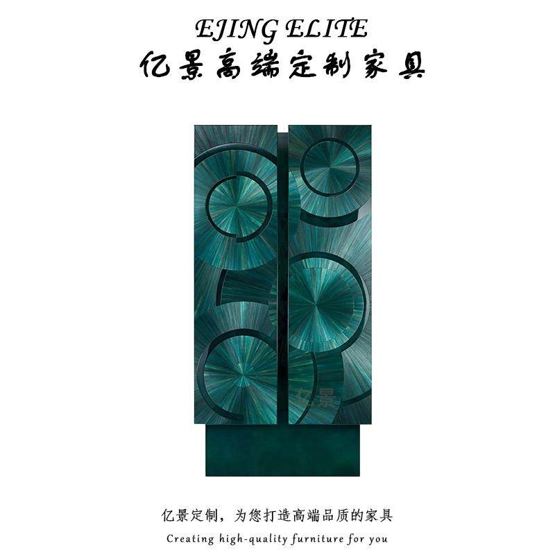 实木储物柜设计师款玄关柜收纳柜