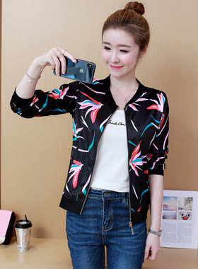 短款棒球服外套女长袖外穿百搭