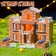 小小泥瓦匠盖房子砖块屋仿真建筑儿童手工拼搭益智玩具男女孩礼物