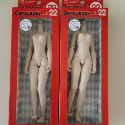 obitsu日产正版现货ob22/ob24素体 白肌 M胸中胸 6分BJD/OB娃娃