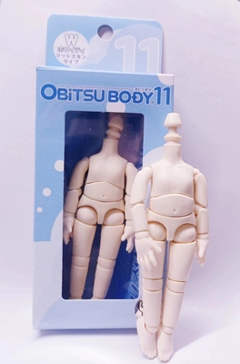 ob11日产素体正版现货 新版哑光磨砂白肌 12分关节娃娃bjd身体