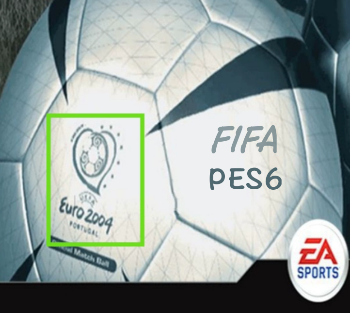 PES6FIFA2004葡萄牙欧洲杯英文版英文数据菜单英语解说单机游戏
