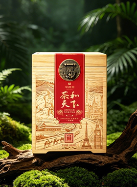 【顺丰】华祥苑茶和天下2023年白牡丹散茶木盒装750g福鼎白茶正品
