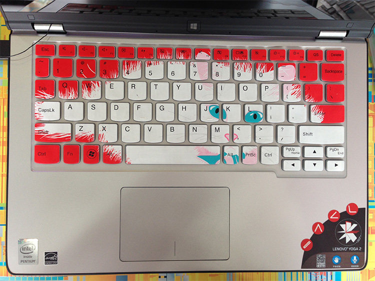 联想Miix 4昭阳K20-80键盘膜K21电脑K2450笔记本Yoga 700-11保护Yoga11S套Yoga3 Yoga2 Flex3 S210T 100S A10