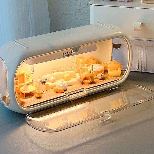 二次元手办胶囊徽章吧唧收纳盒