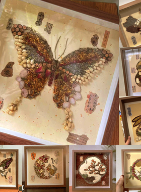 端午节手工diy中草药香氛画非遗手工diy材料包团建养生活动拼贴画