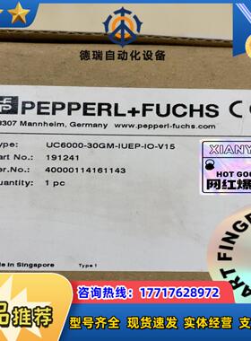 倍加福超声波传感器UC6000-30GM-IUEP-IO-V议价