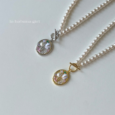 LaHabanagirl月下的郁金香项链