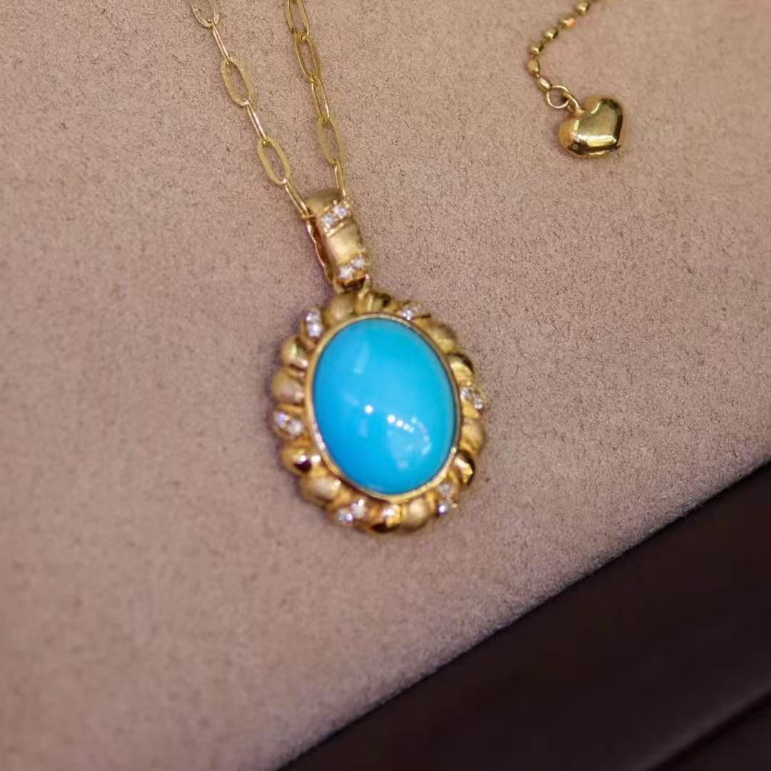 天然原矿美松项链 单戴叠戴都好看 重量2.82克 美松2.25ct