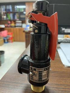 16T锅炉储气罐蒸汽可调弹簧式 浙江富羽安全阀A27W 泄压阀