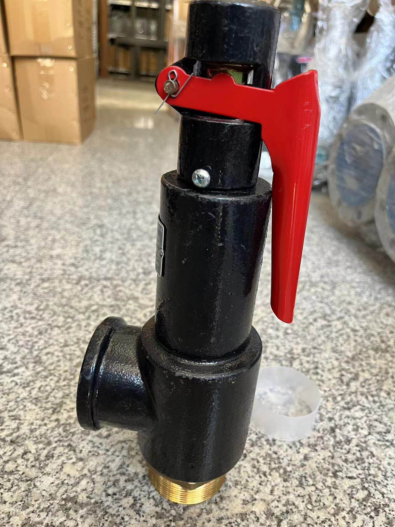 dn65 dn80富超安全阀a27w-16t锅炉储气罐蒸汽可调弹簧式泄压阀