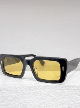 防紫外线方形复古男女墨镜