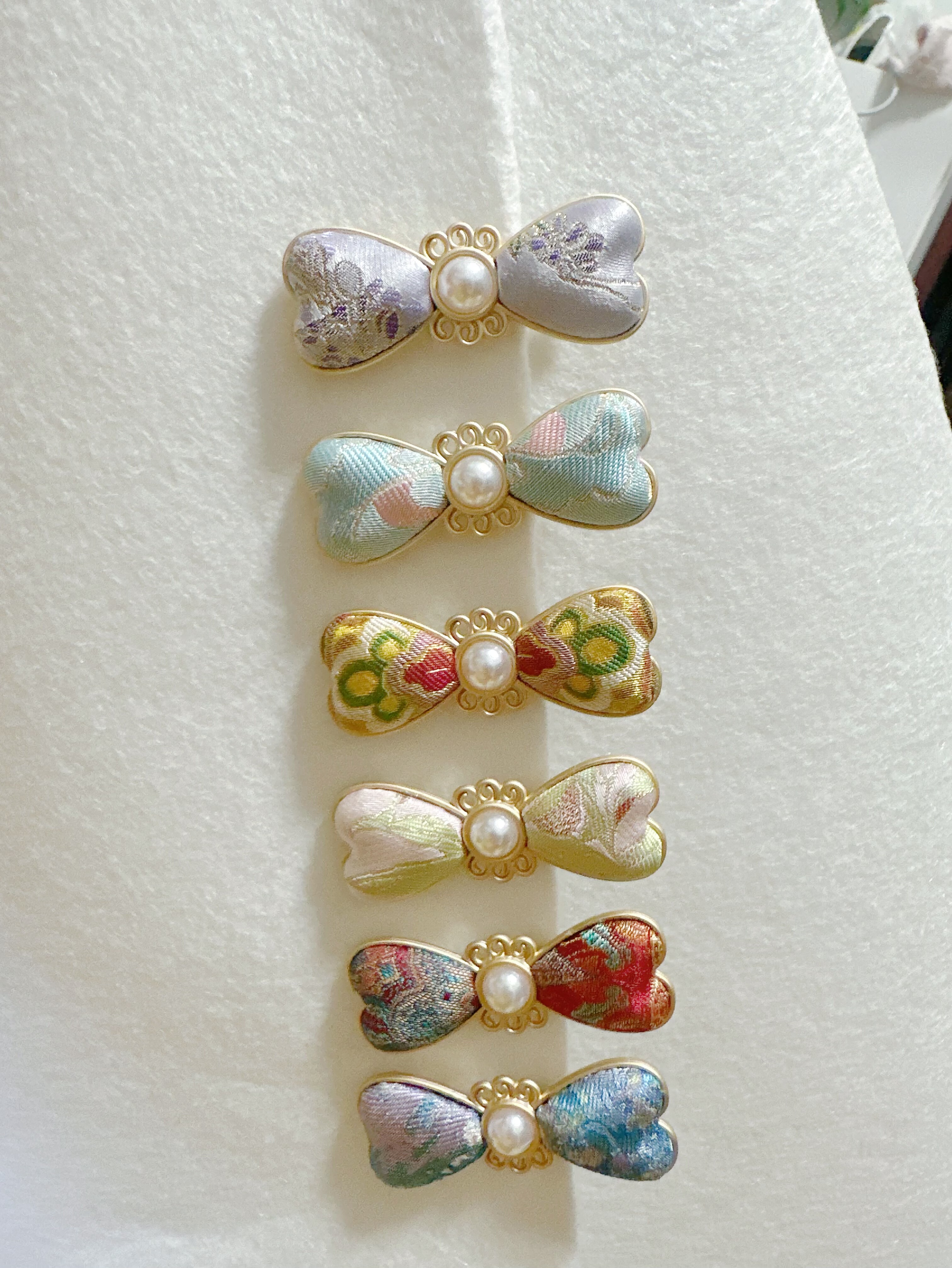 非遗宋锦非遗宋锦真丝纯手工国风美学汉服配饰 蝴蝶发夹 国风配饰,饰品/流行首饰/时尚饰品新,发饰,淘宝优惠券,粉丝福利购,淘宝优惠卷