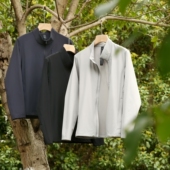 3D立体裁剪 速干透气面料 夏季 H系列 外贸男士 户外立领防晒夹克