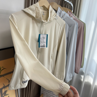 女士外贸户外运动连帽防晒衣皮肤衣外套潮 夏季 UPF50 冰丝面料