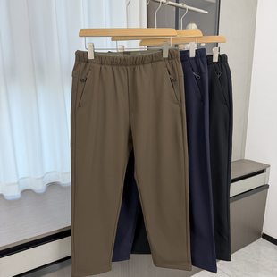 外贸防风防泼水3D立裁运动休闲裤 户外机能风 男士 冬季 蓄热暖绒