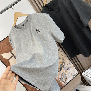 花纱肌理感 舒适透气休闲短袖 外贸男装 情侣款 T恤 夏季 小众糕端