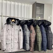 加厚保暖派克中长款 德国牛货 冬季 外贸男装 棉衣棉服 抗寒零下20