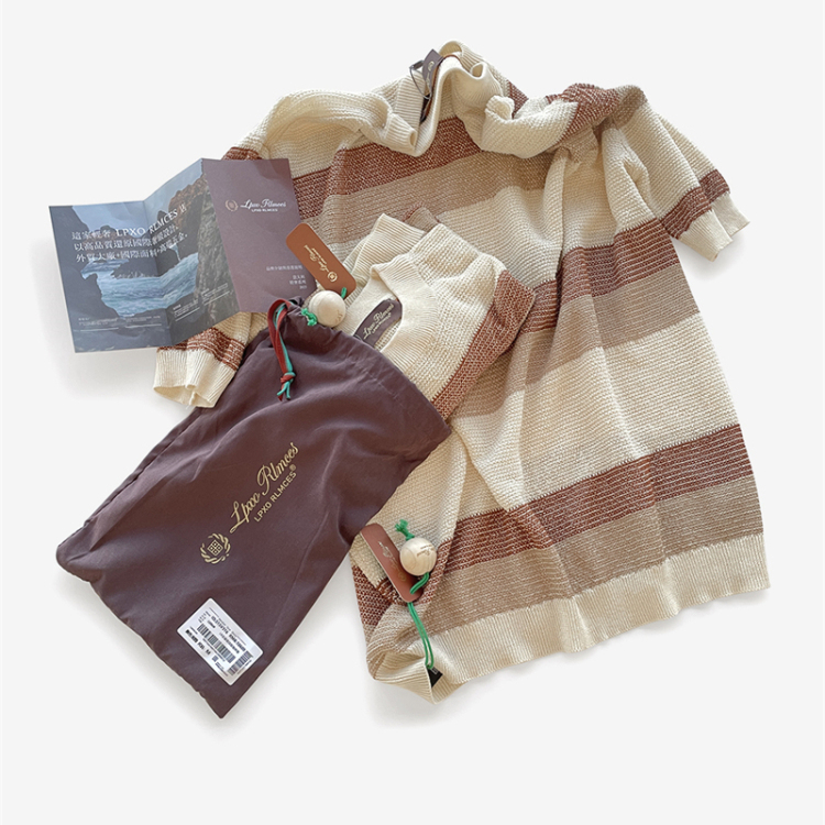 限量！LP天花板级亚麻针织！夏季男女外贸高端休闲圆领短袖T恤潮