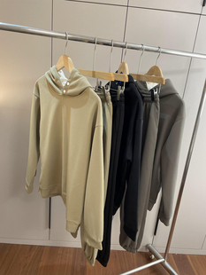 重磅oversize！秋季男士外贸潮流舒适连帽卫衣长裤运动休闲套装潮