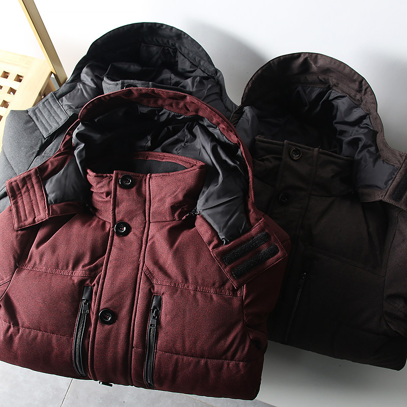 蓬松保暖厚实连帽棉衣棉服