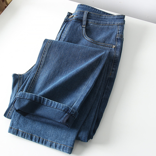 舒适为王！弹力面料！立体剪裁！春季男士外贸水洗磨白直筒牛仔裤