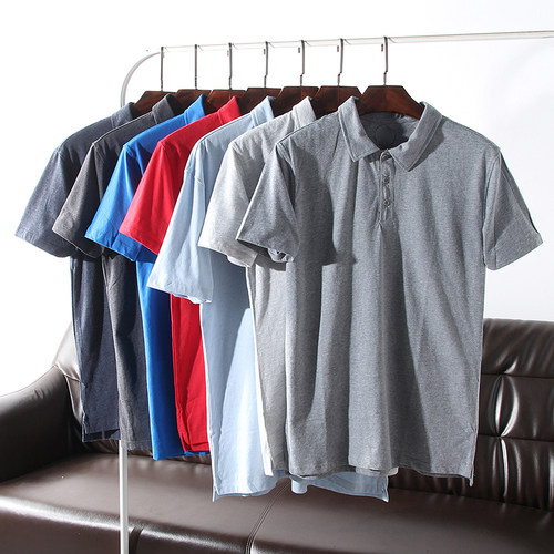 运动休闲翻领短袖polo衫