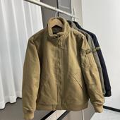 复古 加绒保暖 外贸男装 美式 秋冬百搭立领加厚工装 休闲夹克外套