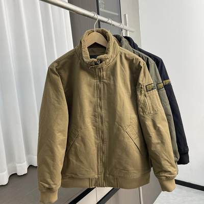 加厚工装休闲夹克外套
