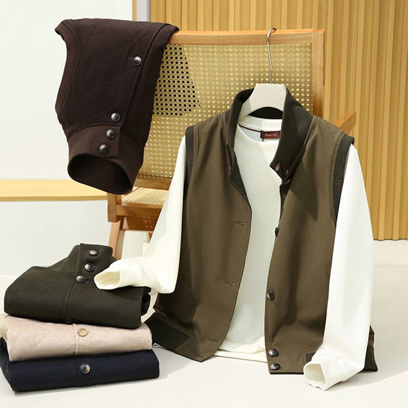 高奢过万级！三防面料+绵羊毛填充冬季外贸高端双面穿马甲背心潮,男装,常规马甲,淘宝优惠券,粉丝福利购,淘宝优惠卷