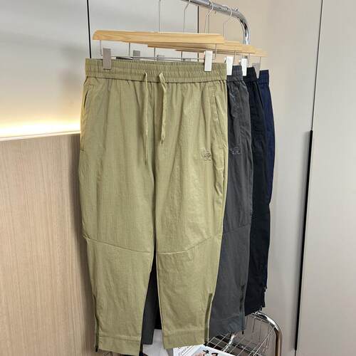 户外速干裤脚拉链运动休闲裤