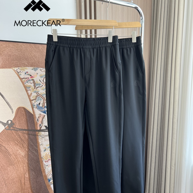 口碑线！轻盈不臃肿！外贸男装冬季情侣款弹力透气加绒保暖休闲裤