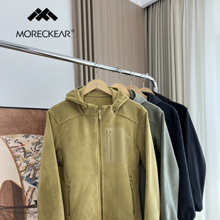 户外飞禽系列！科技保暖！秋冬男士外贸休闲双层高密摇粒绒外套