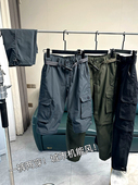春夏男士 城市机能风 外贸薄款 百搭多口袋工装 一裤 休闲长裤 两穿