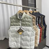 男女外贸时尚 石墨烯内里 冬季 简约百搭防风防水保暖羽绒马夹外套