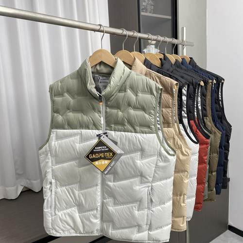 百搭防风防水保暖羽绒马夹外套