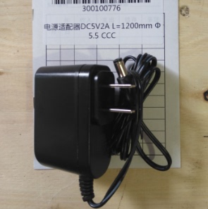 得力考勤机电源线3765 33113 33800CS D3 D5 D6 D7电源适配器5V2A