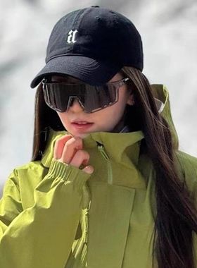 freerabbit II帽子男夏季大头围棒球帽男士显脸小宽帽檐加深鸭舌