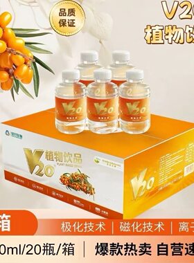 V20植物饮品沙棘饮品内蒙古鄂尔多斯沙棘原浆一箱20瓶(拆塑膜)