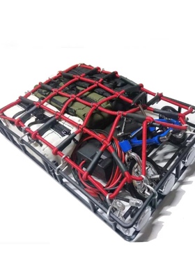 MN128 MN168 牧马人升级改装车顶灯可亮 RC车装饰件行李包 装饰件